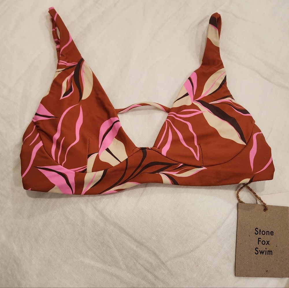 Stone Fox Swim Bikini Top